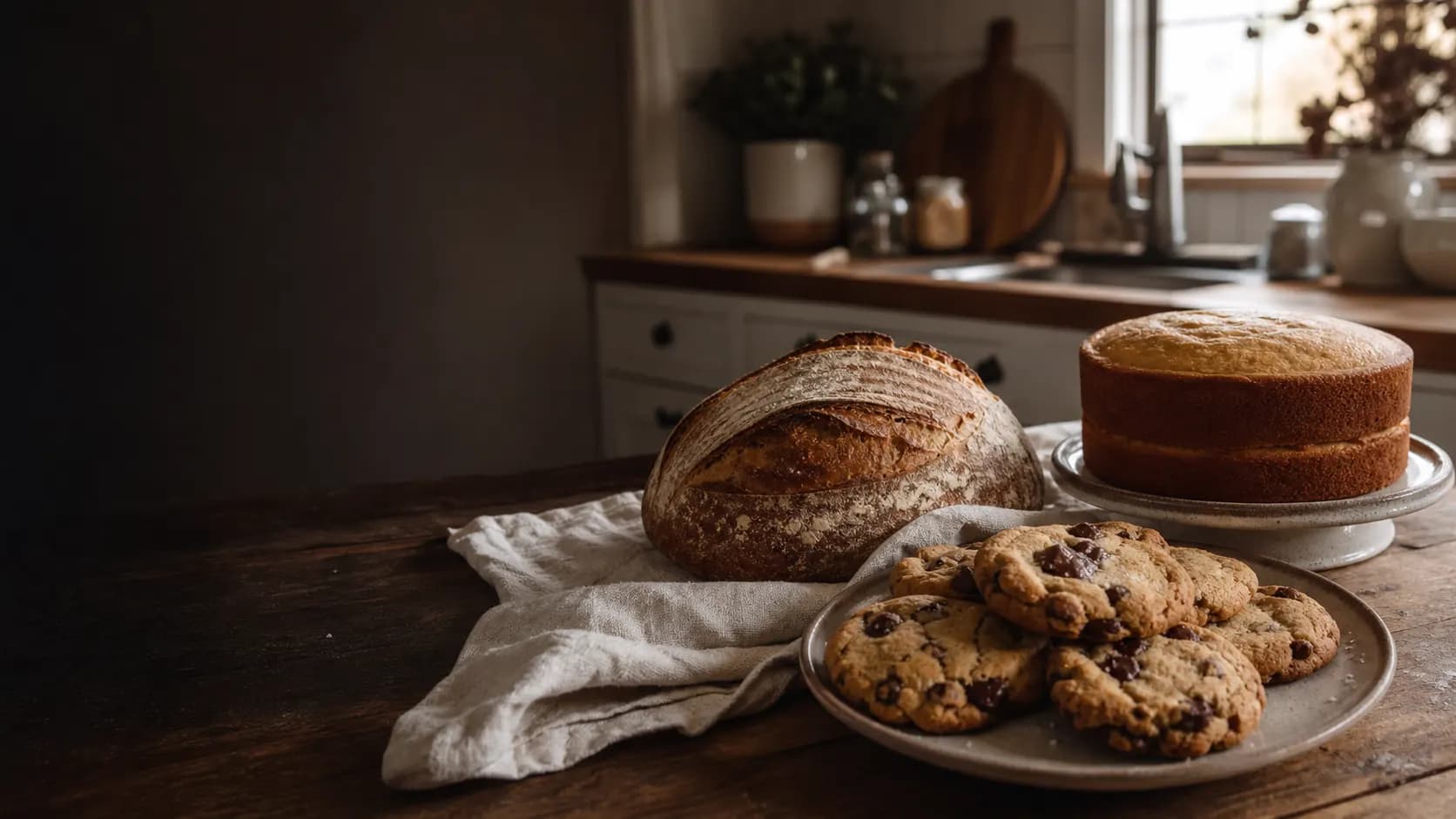 Fresh artisan bread and pastries from the Pinch of This bakery